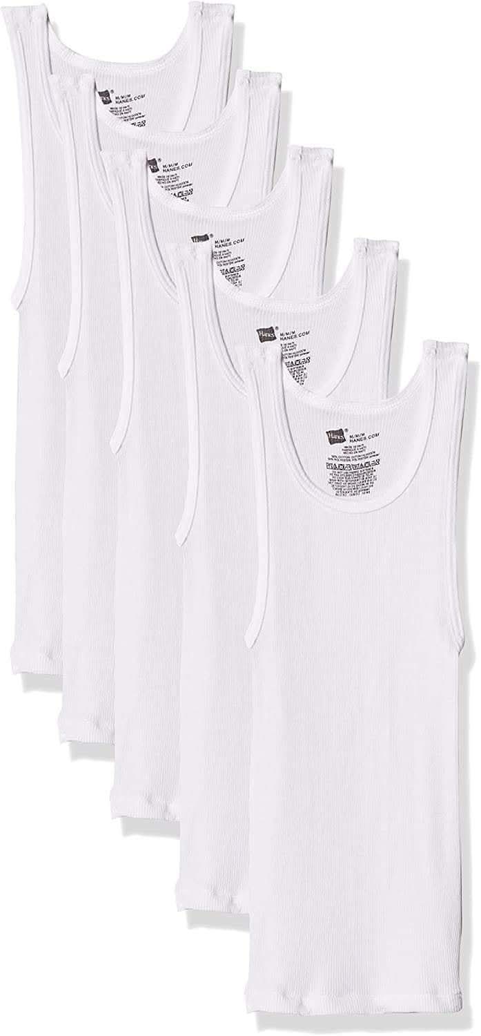 Hanes White Tanks